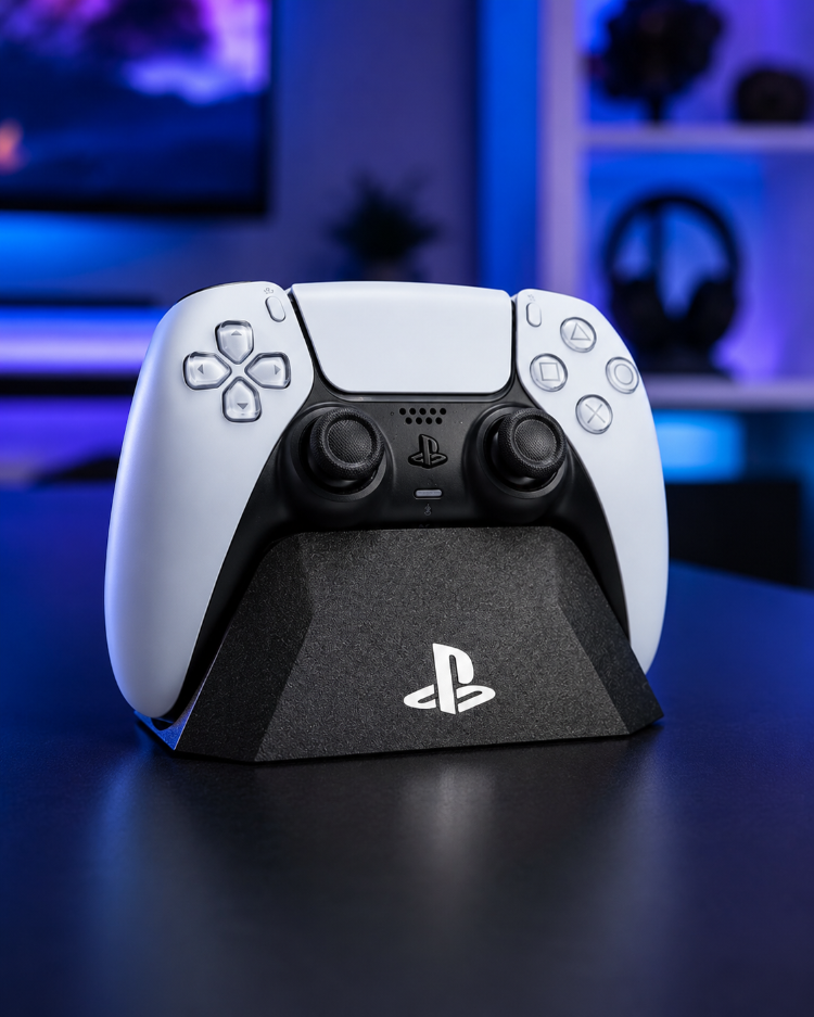 PS5 DualSense Uyumlu 3D Baskı Oyun Kolu Standı