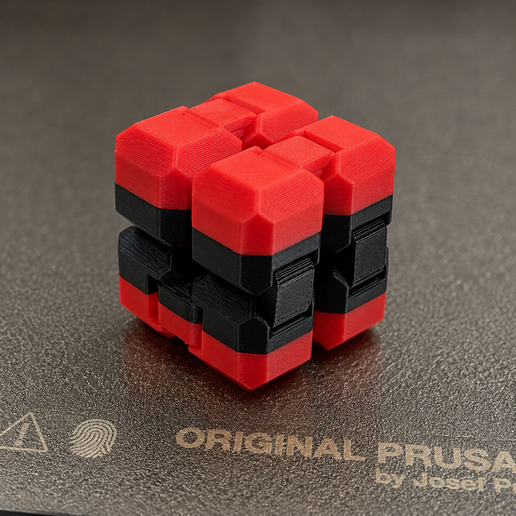3D Baskı Infinity Cube Fidget Oyuncak