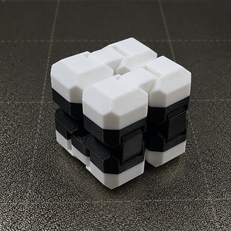 3D Baskı Infinity Cube Fidget Oyuncak