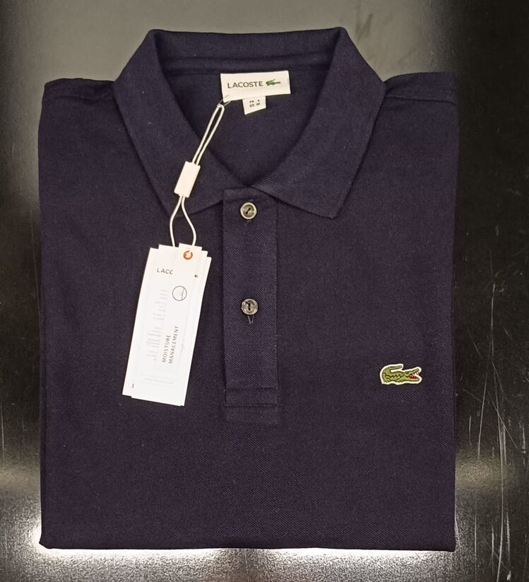 Lacoste Erkek Classic Fit L.12.21 Organik Pamuk Lacivert Polo