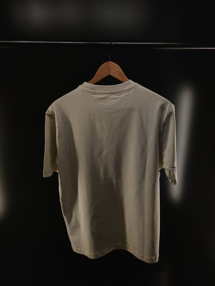 Christian Dior Couture Bej Bisiklet Yaka T-shirt