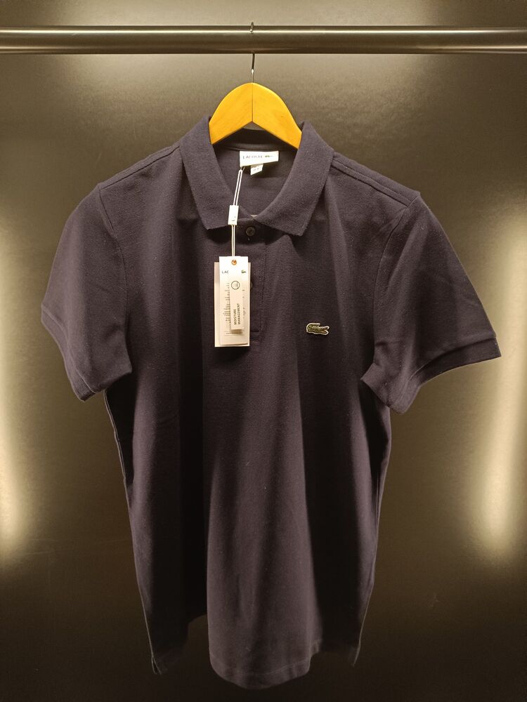 Lacoste Erkek Classic Fit L.12.21 Organik Pamuk Lacivert Polo