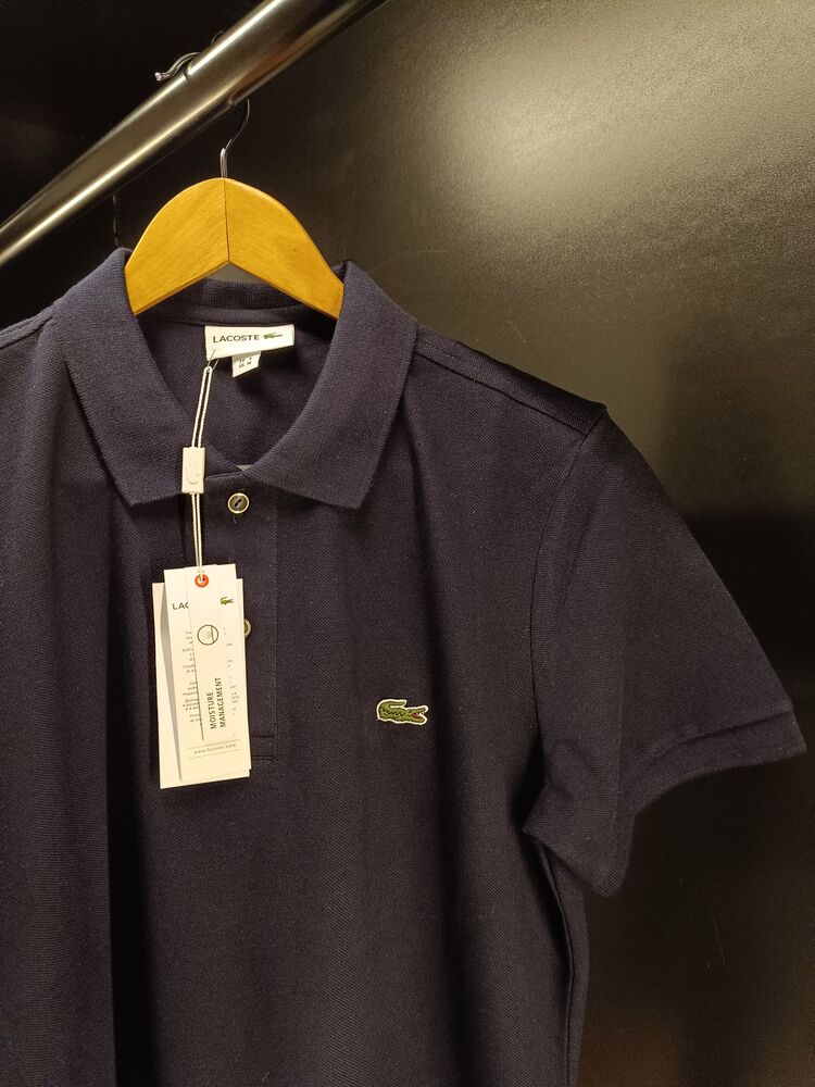 Lacoste Erkek Classic Fit L.12.21 Organik Pamuk Lacivert Polo