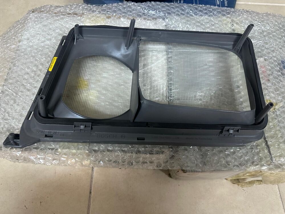 Mercedes W124 1.ci seri yolcu taraf far camı orjinal yıldızlı 