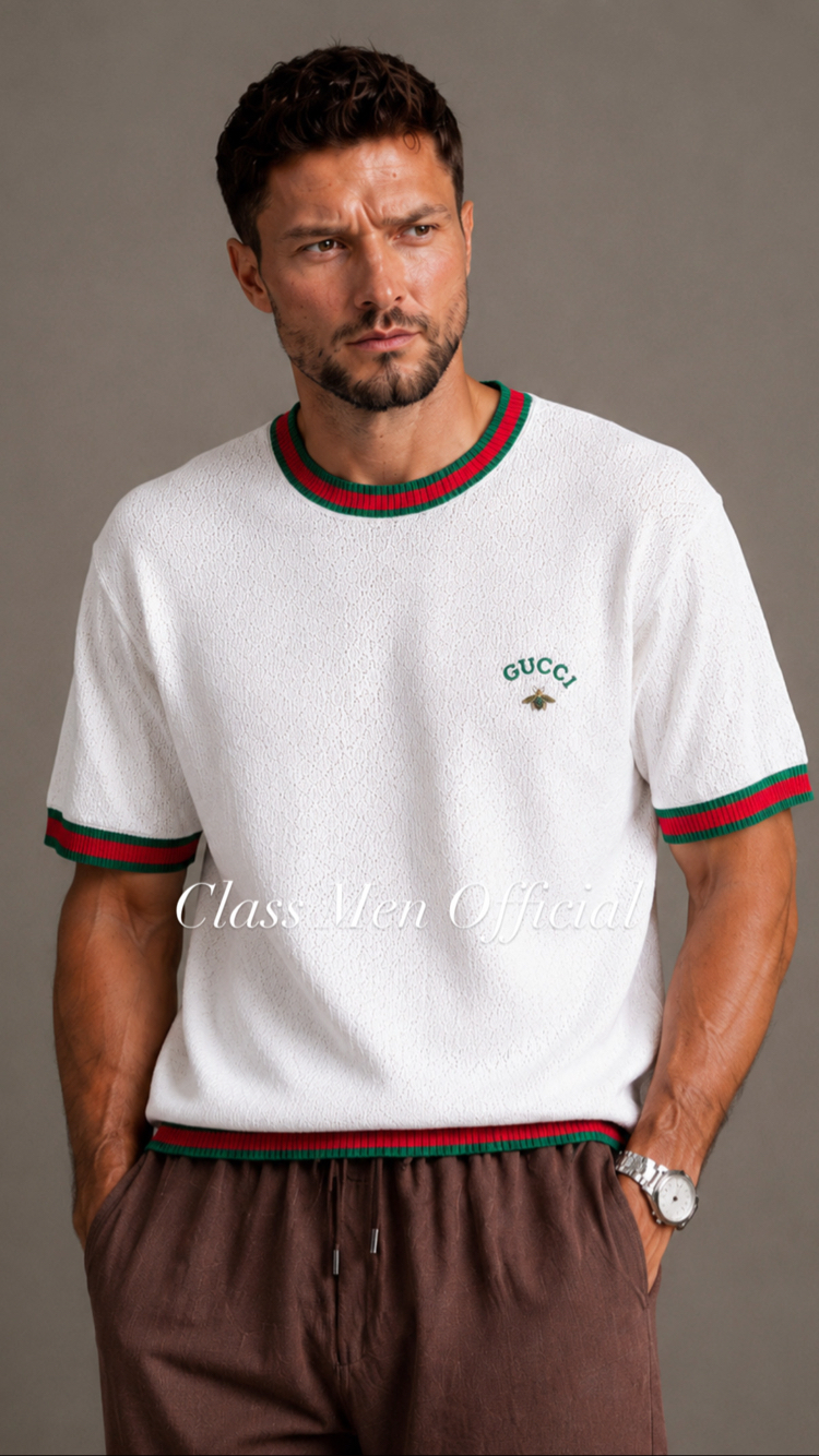 G. Ss'26  Premium Knitted Tshirt 