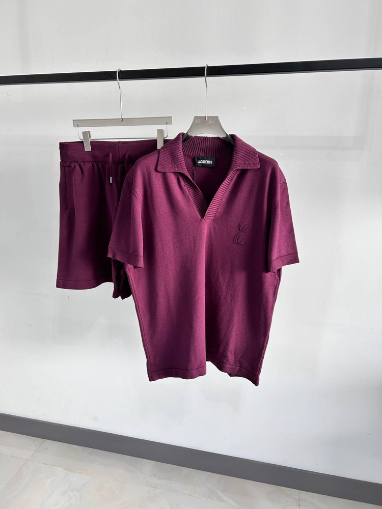 Jacq Ss’26 Premium Knitted Short & Tshirt Takım (İthal)