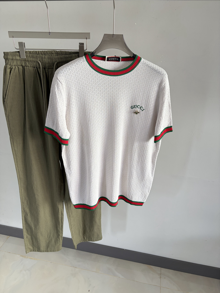 G. Ss'26  Premium Knitted Tshirt 