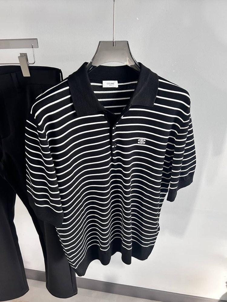 Cline Ss’ 26 Premium Knitted Polo Tshirt (Cotton)  