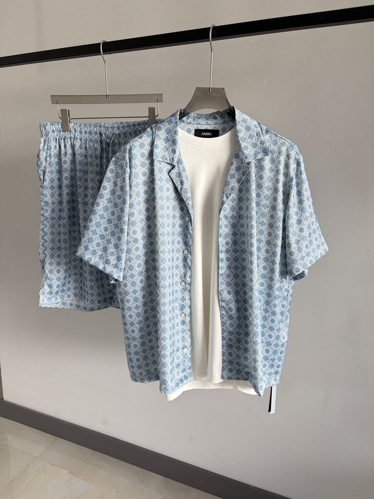 Amri Ss'26 Premium Şortlu Gömlek Takım