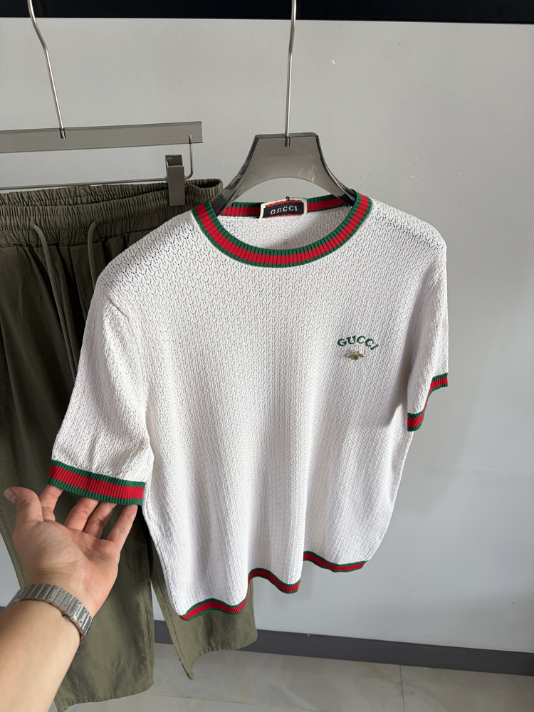 G. Ss'26  Premium Knitted Tshirt 