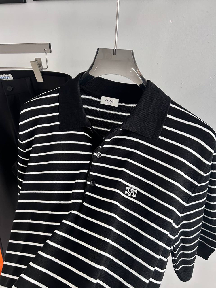 Cline Ss’ 26 Premium Knitted Polo Tshirt (Cotton)  