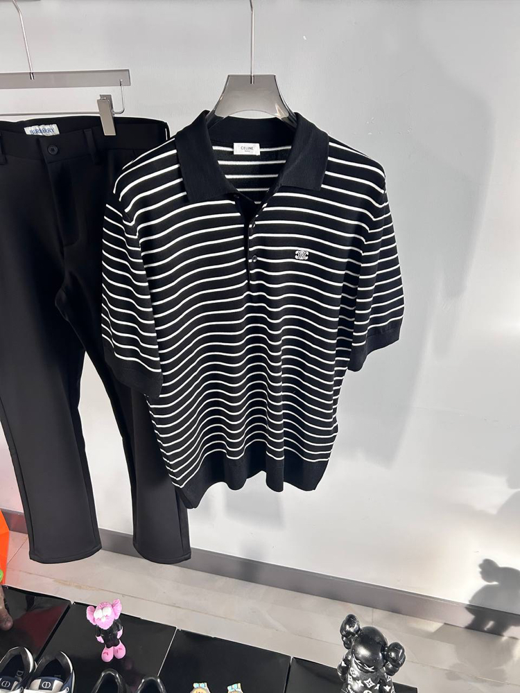 Cline Ss’ 26 Premium Knitted Polo Tshirt (Cotton)  