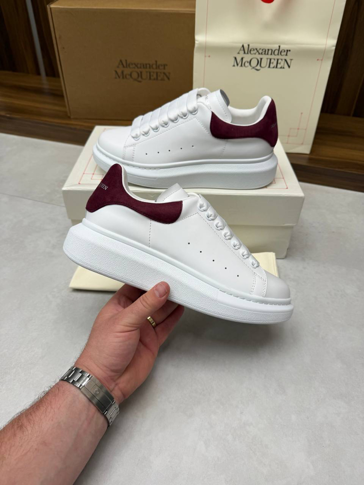 Mcq Premium Sneakers (Bordo Süet)