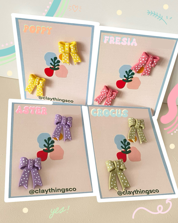 Crocus, Aster, Fresia, Poppy