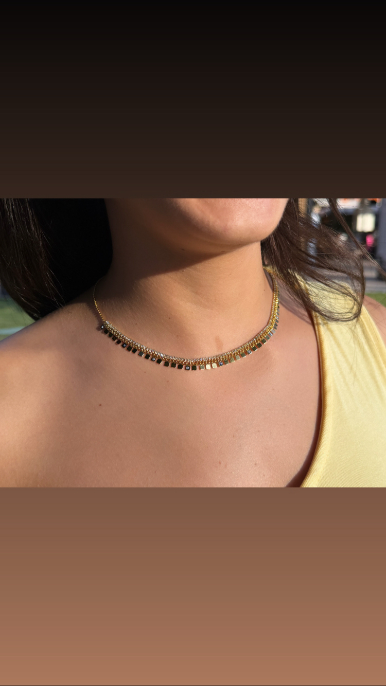 14K| Altın Kaplama Kolye