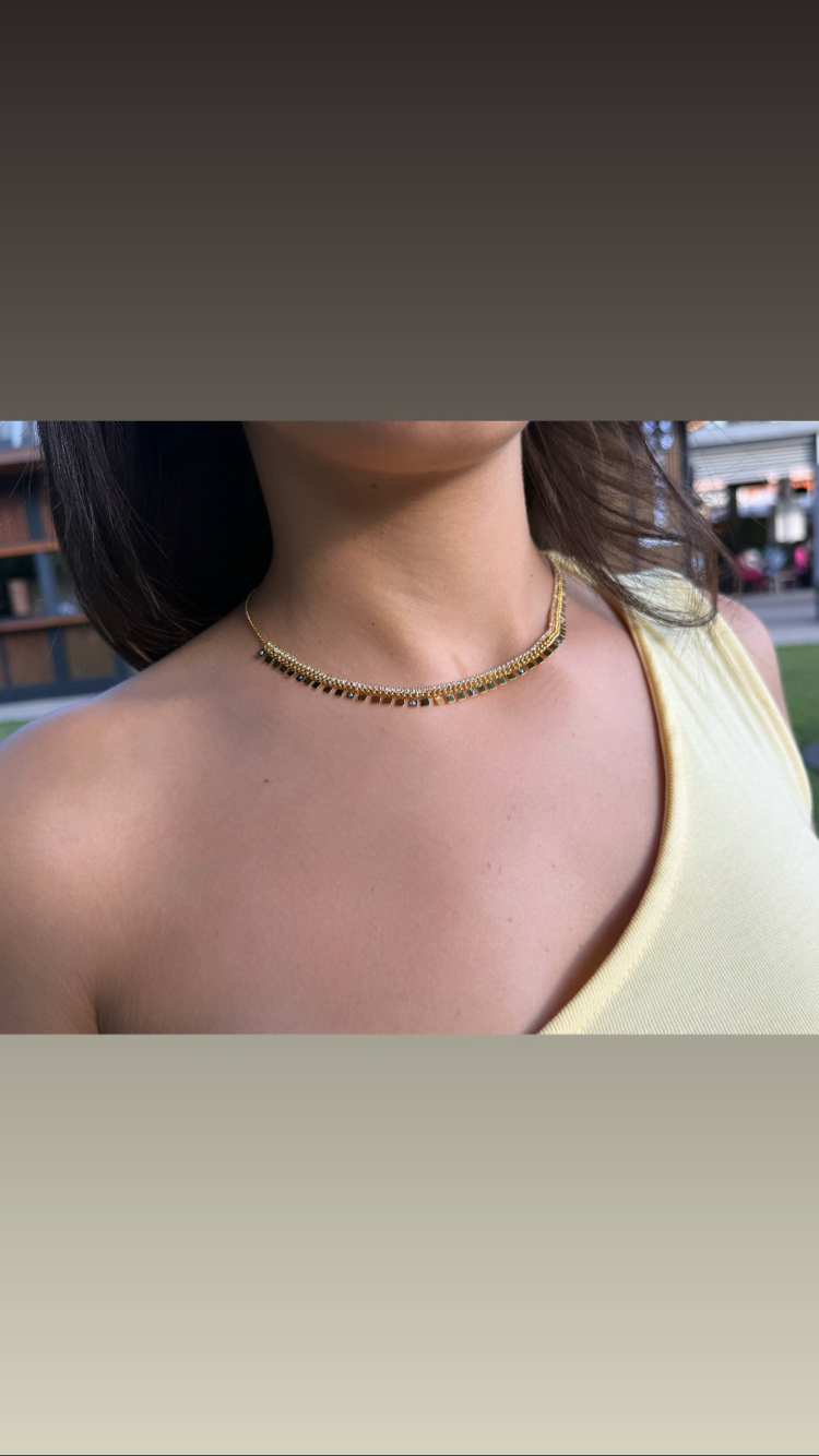 14K| Altın Kaplama Kolye