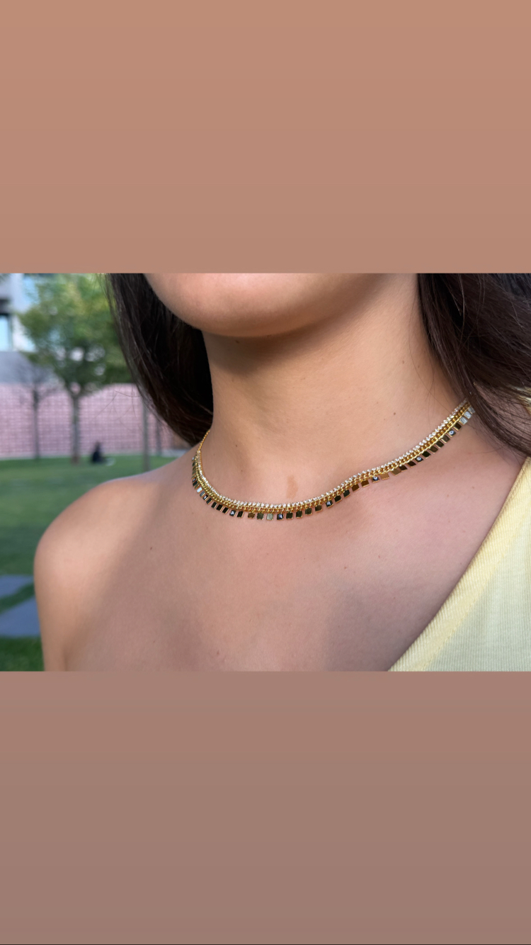 14K| Altın Kaplama Kolye