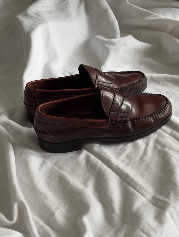 Vintage Timberland Genuine Leather Loafer Made in USA