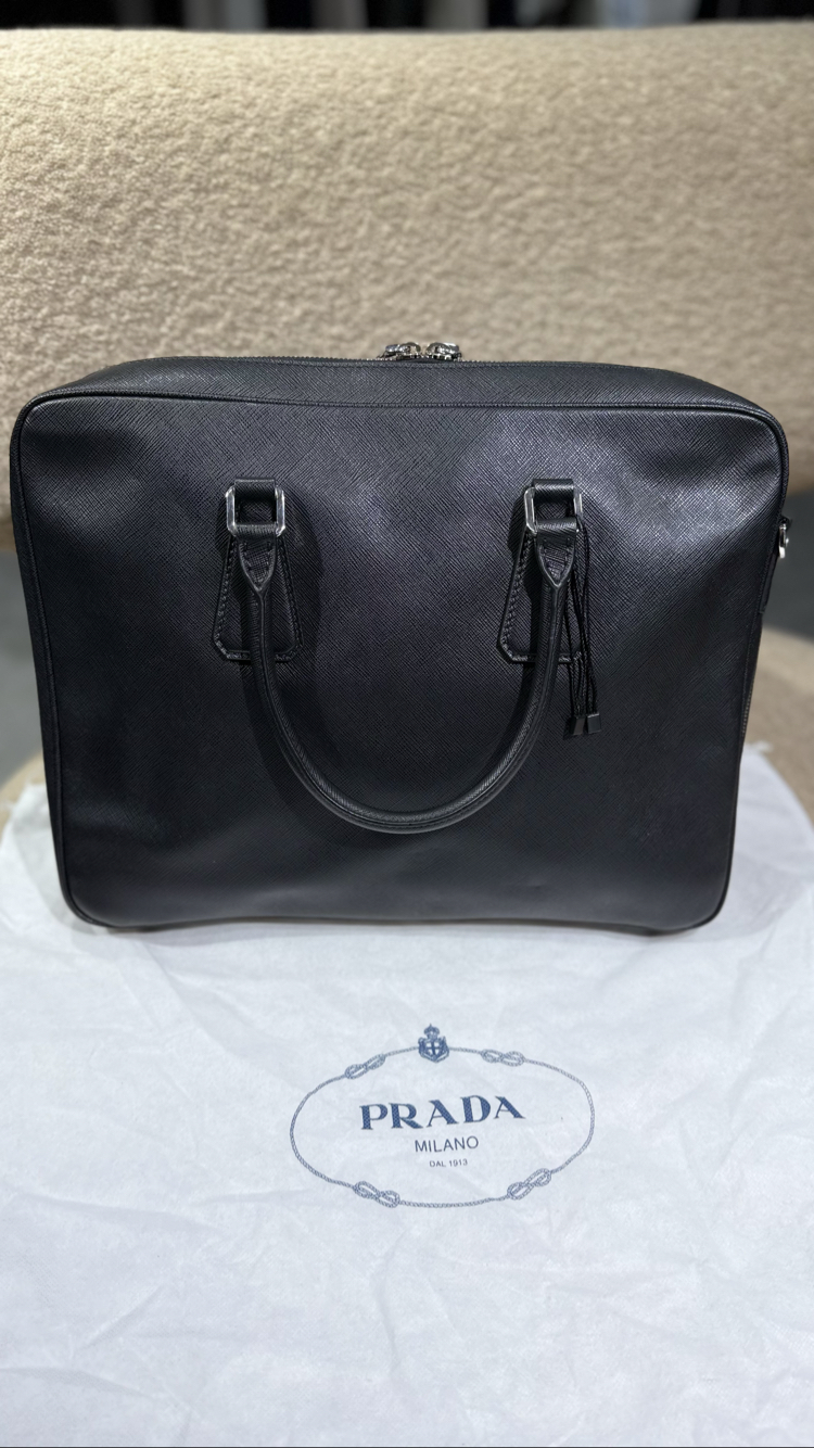 Prada croc-embossed