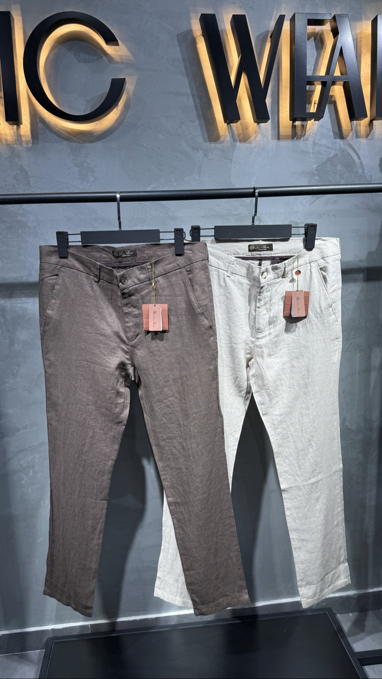 Loro Piana Keten Pantolon