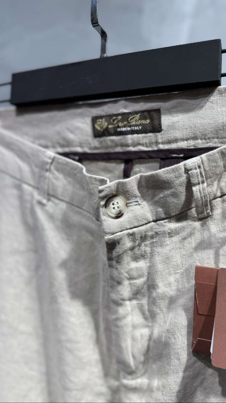 Loro Piana Keten Pantolon