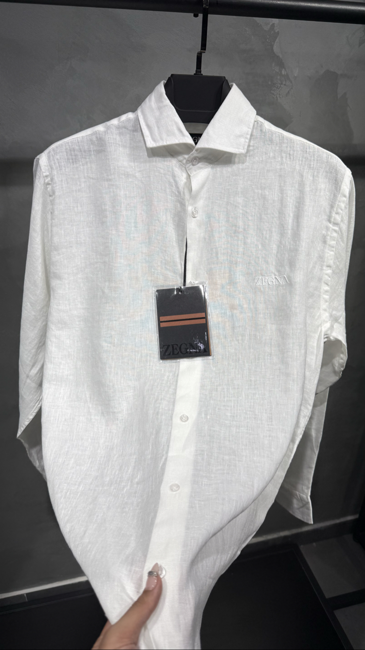 Zegna Keten Gömlek