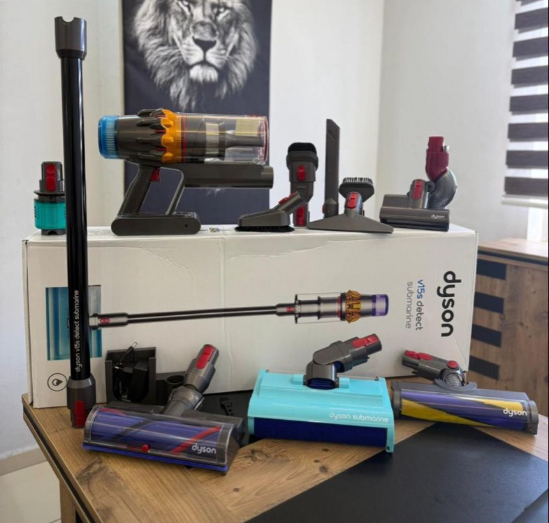 Dyson v15s supmarina ıslak kuru