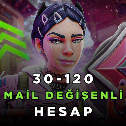 Valorant 30-120 Arası Random Hesap - Mail Değişenli!