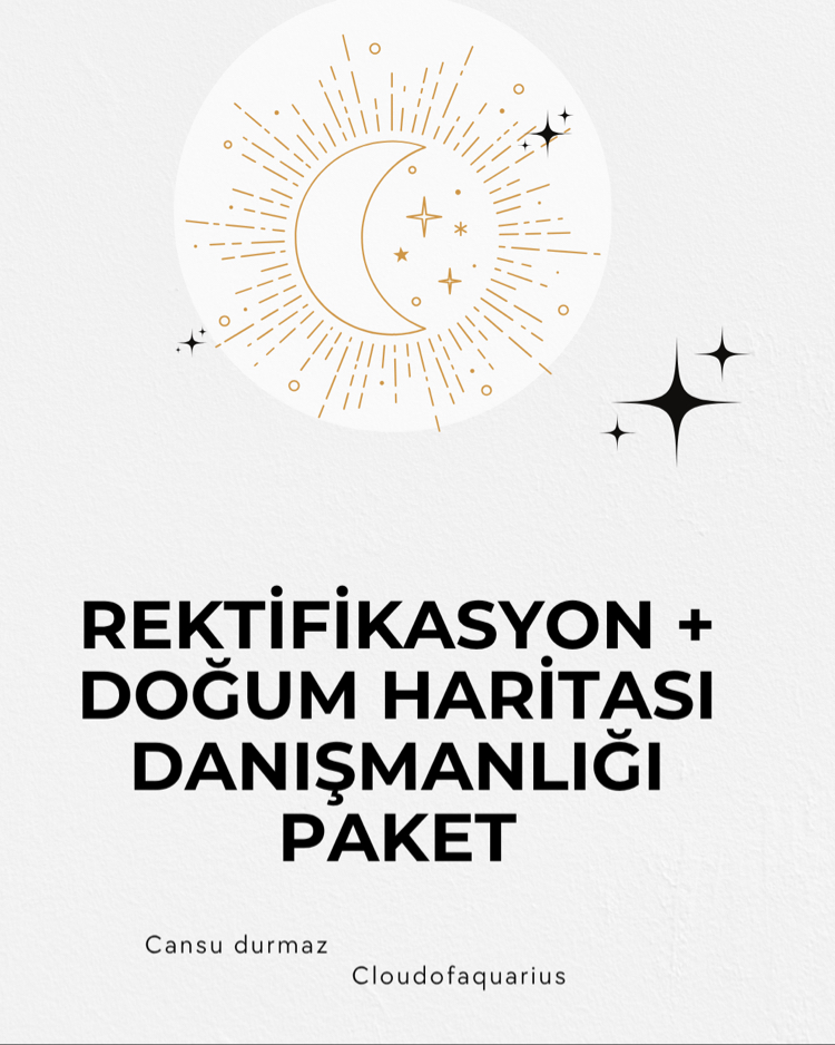 Rektifikasyon ve doğum haritası paket