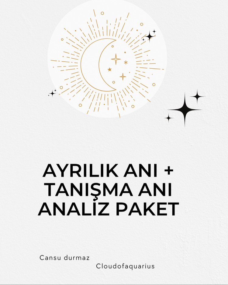 Ayrılık anı tanışma analizi