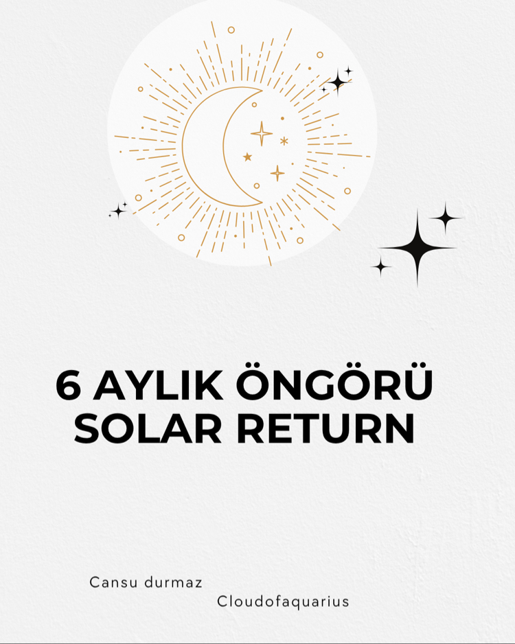 6 aylık öngörü