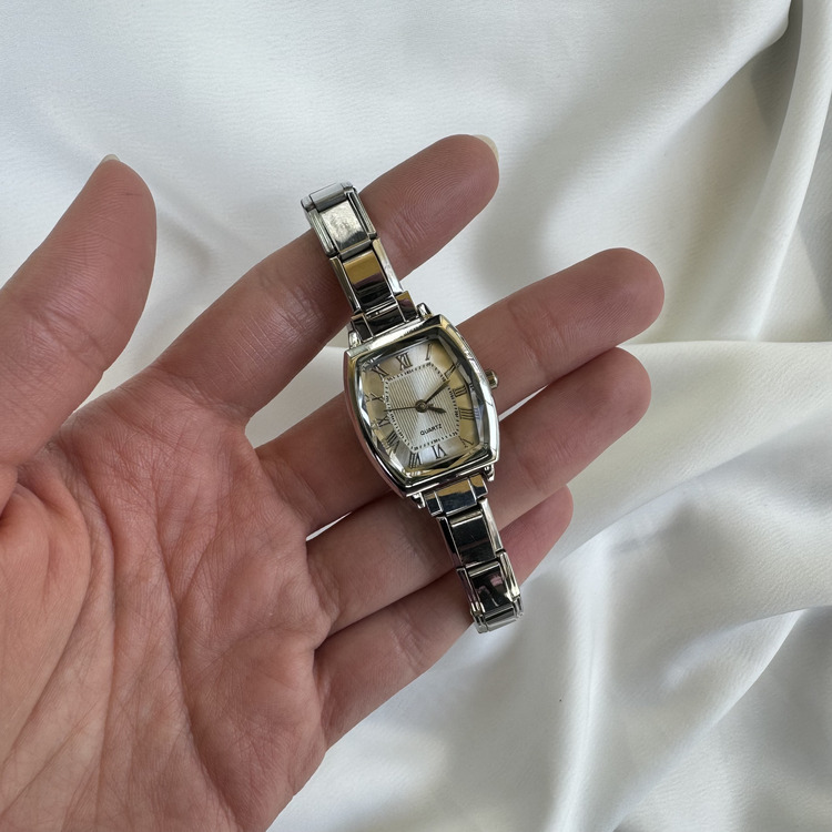 ÇELİK İtalyan Charm Nmntion Oval Saat