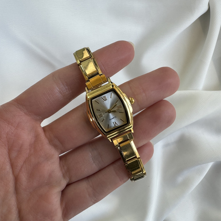 ÇELİK İtalyan Charm Nmntion Oval Saat