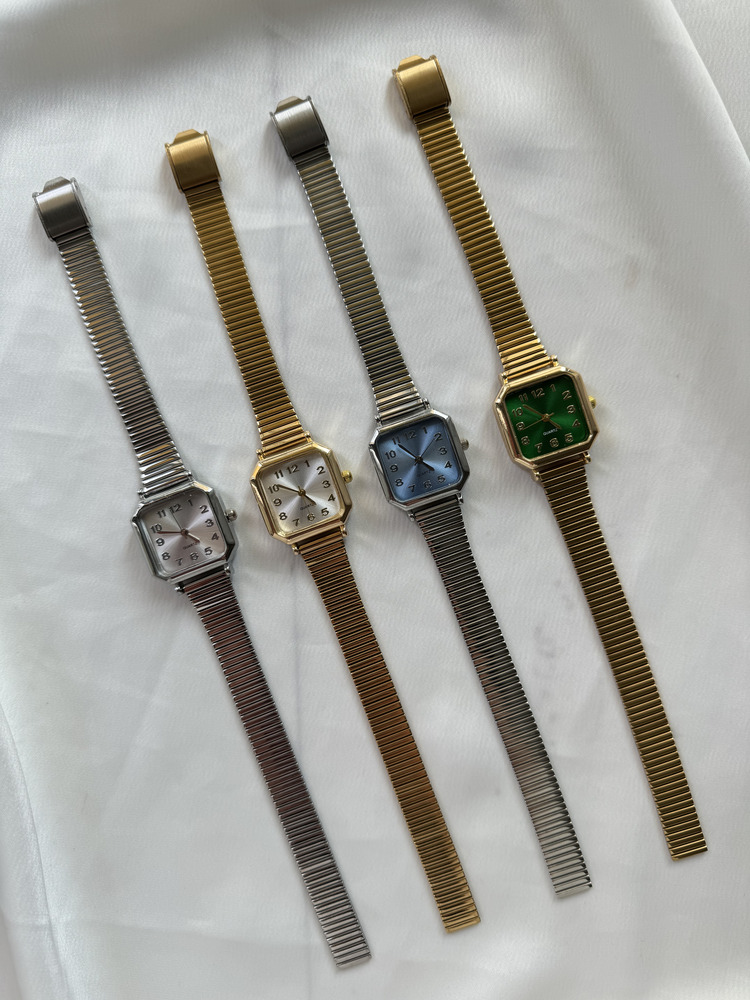 CLUP POLO El Yazılı Vintage Çelik Saat