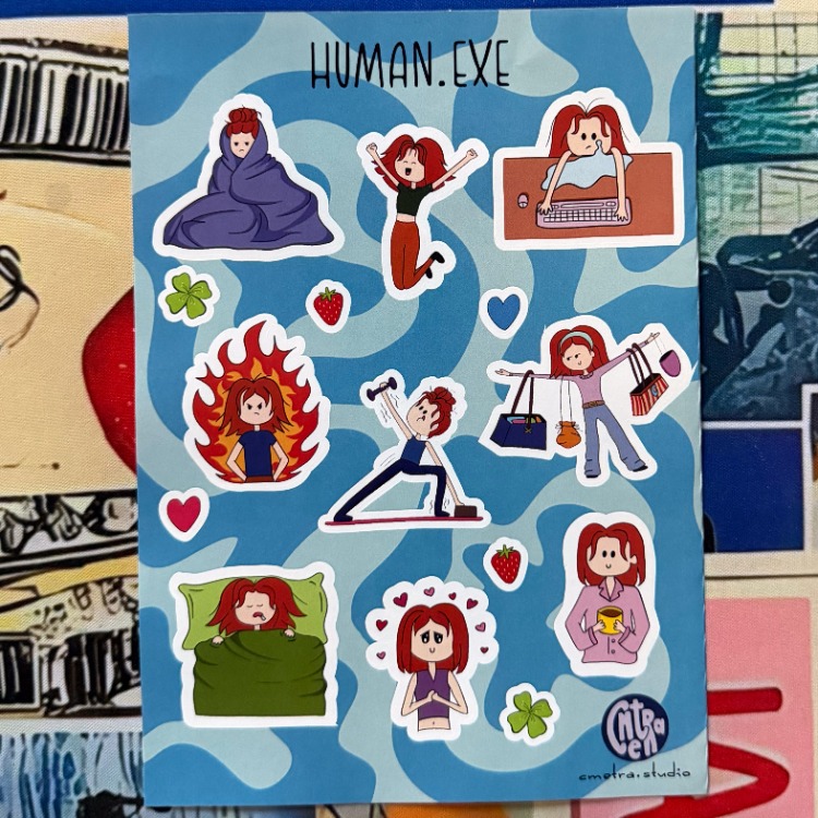 HUMAN.EXE - Kızıl Kısa Düz