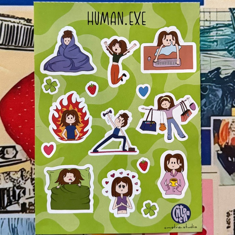 HUMAN.EXE - Kumral Kısa Düz