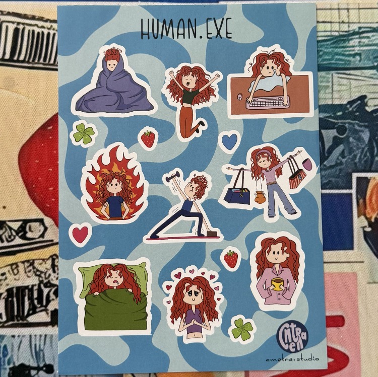 HUMAN.EXE - Kızıl Uzun Kıvırcık
