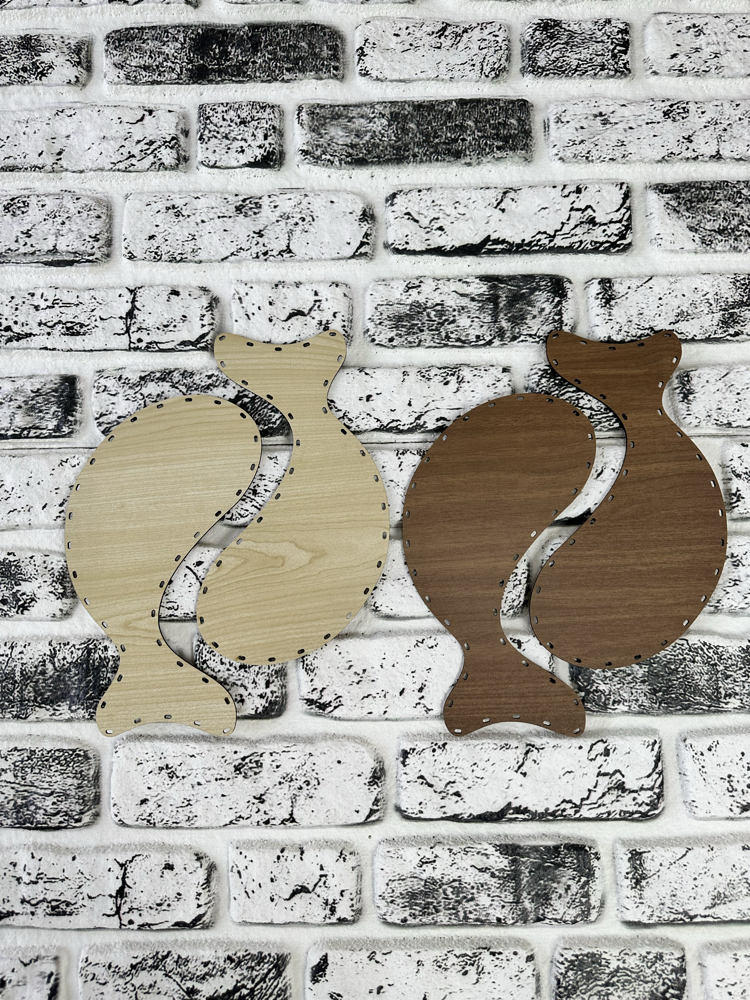Balık Yingyang Taban