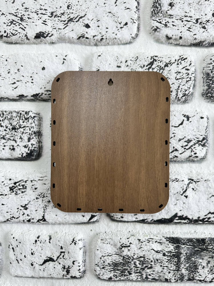 Rattan Örgü Fotoğraf Çerçevesi