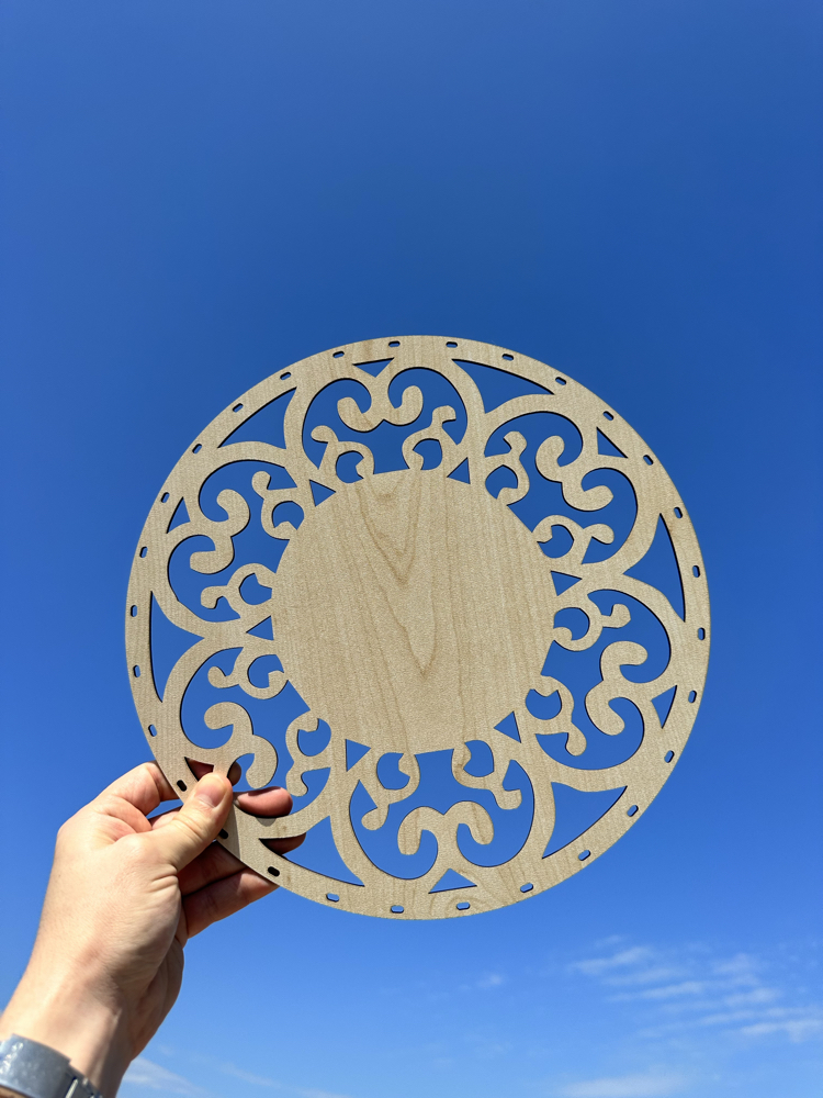 Kenar Motif Desenli Model