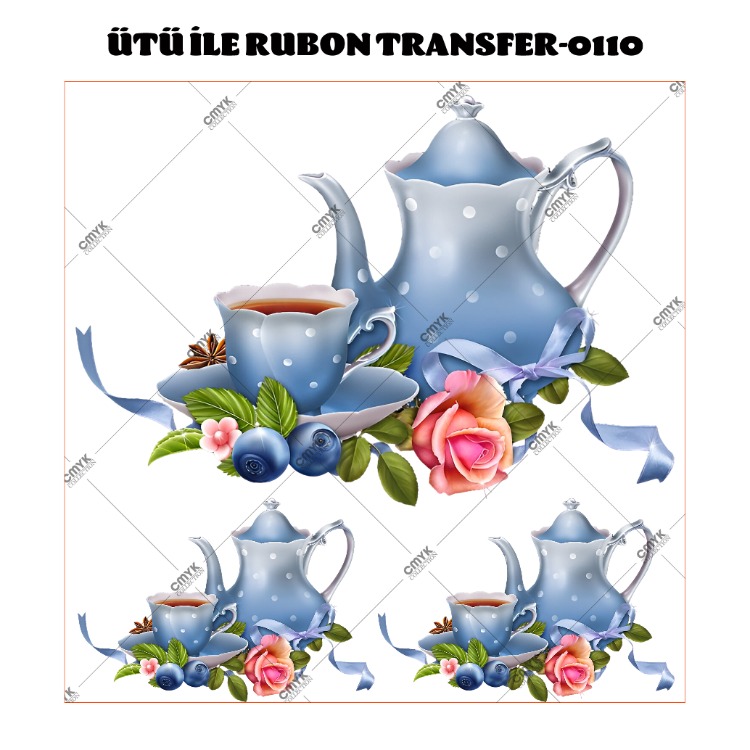 RUB ON TRANSFER-0110 (29X29CM)