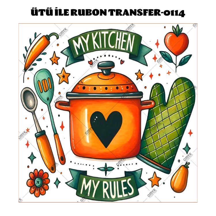 RUB ON TRANSFER-0114 (29X29CM)