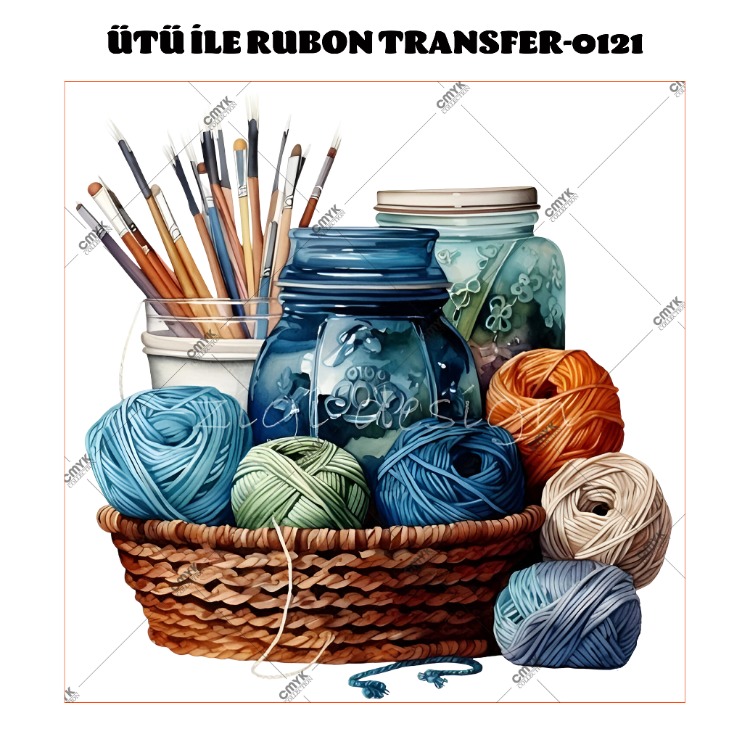 RUB ON TRANSFER-0121 (29X29CM)