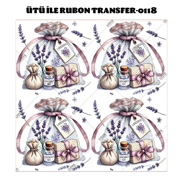 RUB ON TRANSFER-0118 (29X29CM)