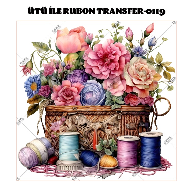 RUB ON TRANSFER-0119 (29X29CM)