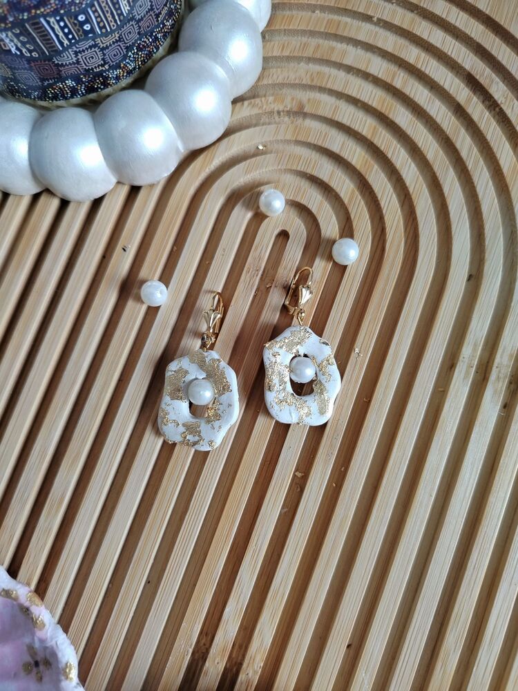 Pırıltı Gold Küpe