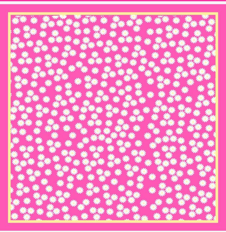 Pembe küçük papatyalar çocuk...