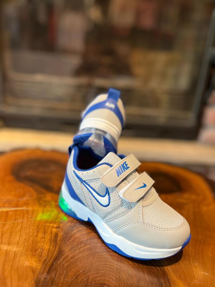 Nike Işıklıı Mavi Gri Ayakkabı