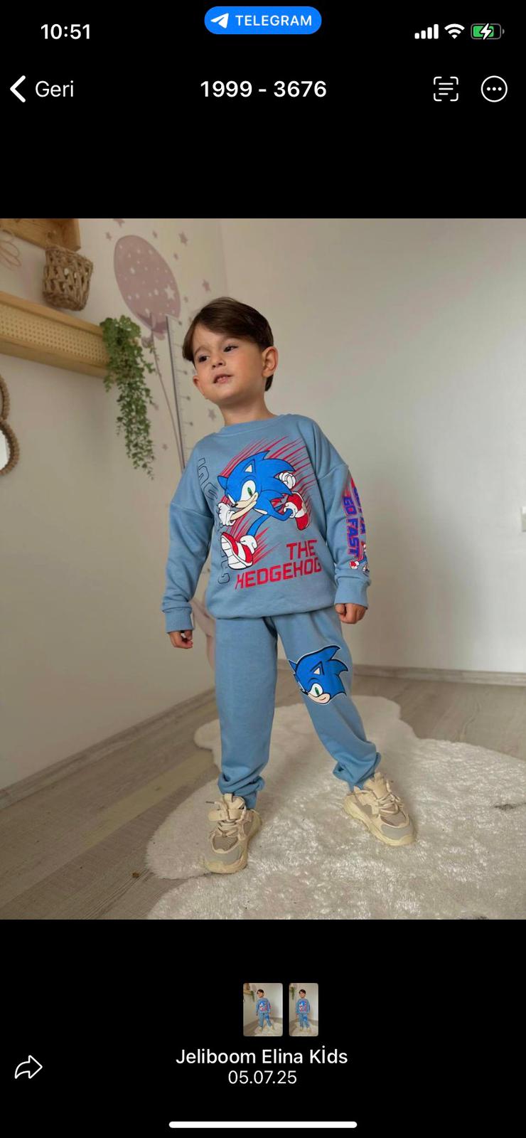 Çoçuk Uzun Kollu Takım