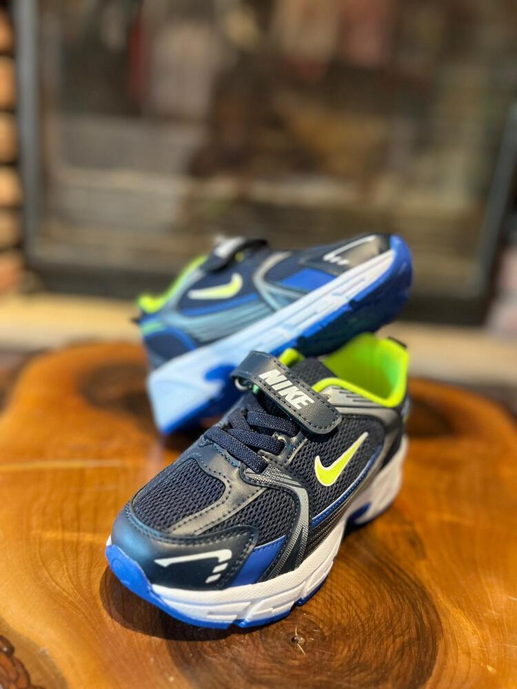 Erkek Nike Mavi Sarı Ayakkabı